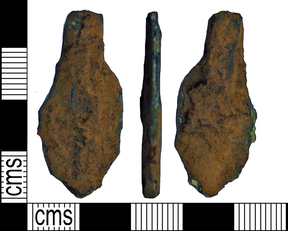 Bronze Age razor from Morecambe Hoard