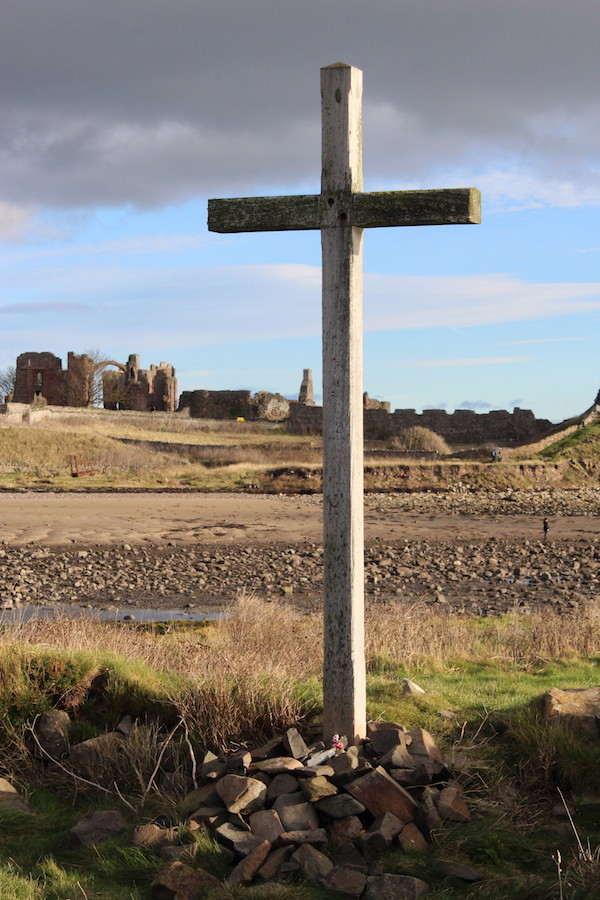 HIAP Beach cross cuthbert island